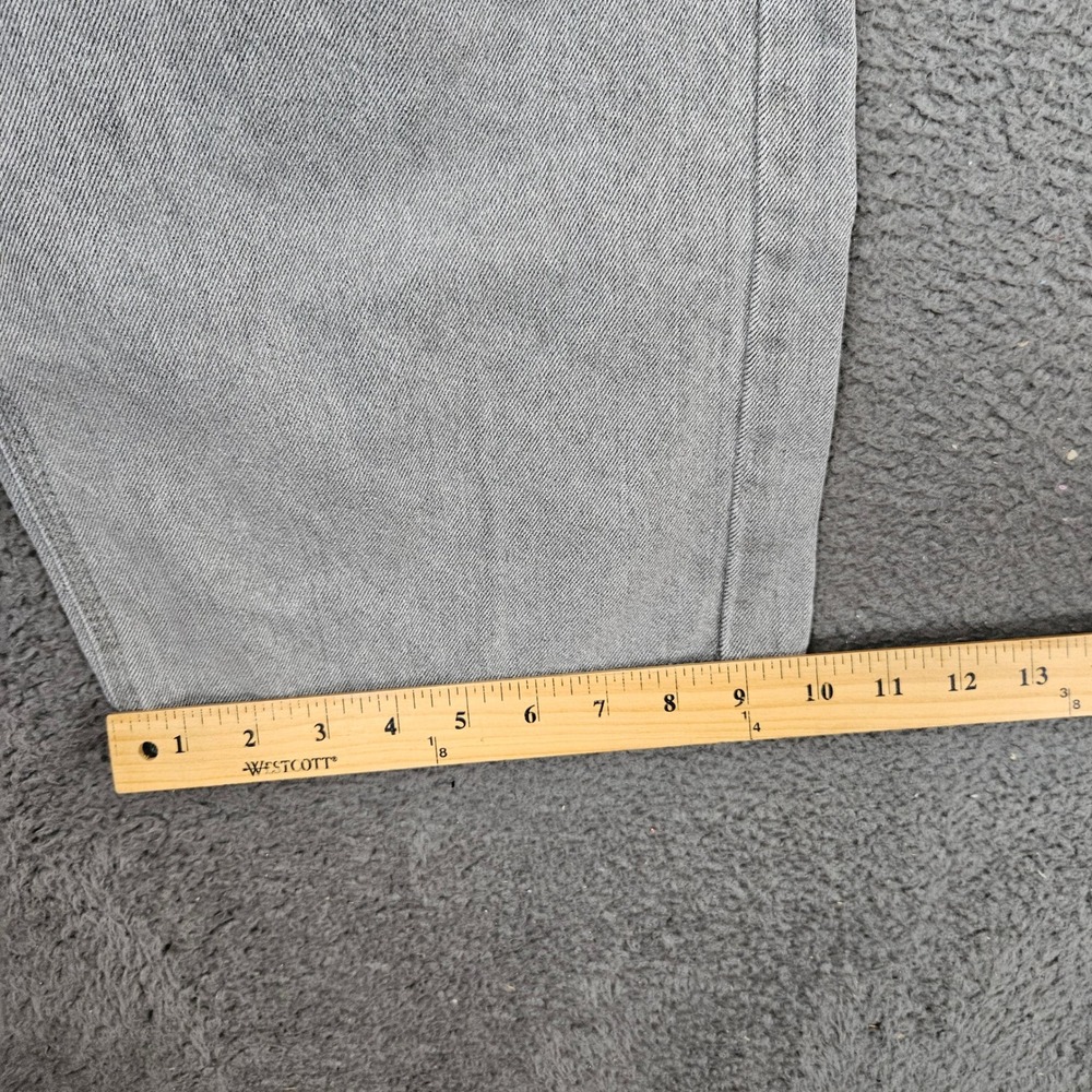 Dickies Mens Double Knee Work Gray Loose Denim Jeans 30x30 - Picture 6 of 12